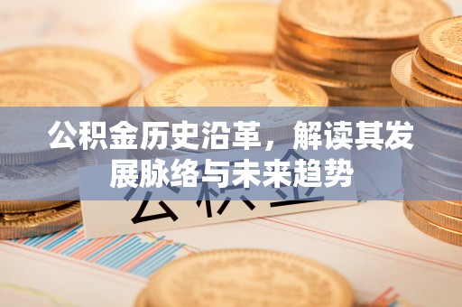 桥头公积金历史沿革，解读其发展脉络与未来趋势