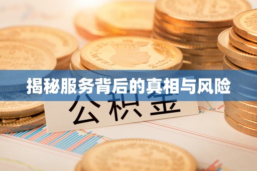 桥头揭秘服务背后的真相与风险