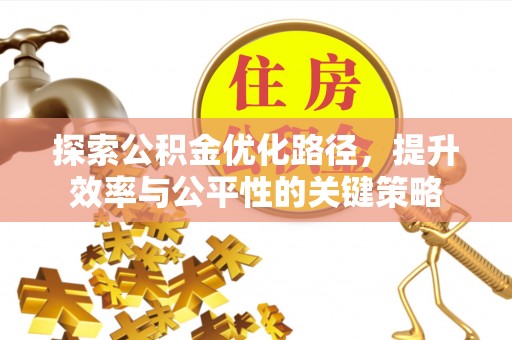 桥头探索公积金优化路径，提升效率与公平性的关键策略